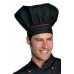 Cappello Cuoco - Cod. 075207 - Nero+Rosso