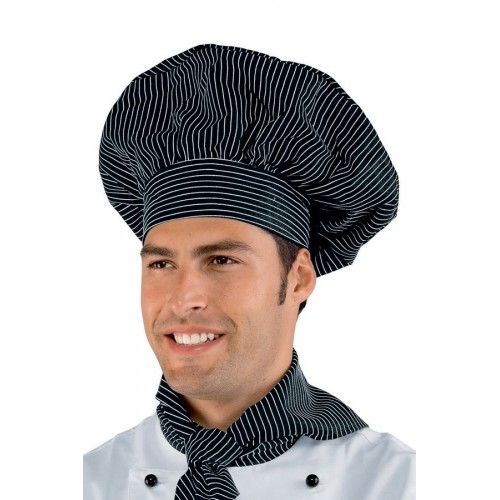 Cappello Cuoco - Cod. 075051 - Vienna Nero