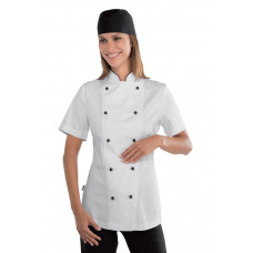 Giacca Lady Chef - Cod. 057511M - Bianco+Nero