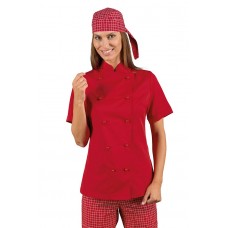 Giacca Lady Chef - Cod. 057507M - Rosso