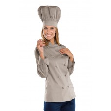 Giacca Lady Chef - Cod. 057535 - Tortora