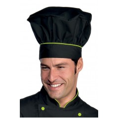 Cappello Cuoco - Cod. 075226 - Nero+Verde Mela