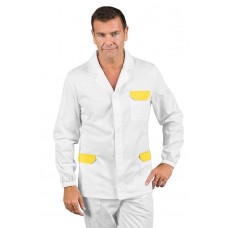 Casacca Carson - Cod. 036614M - Bianco+Giallo