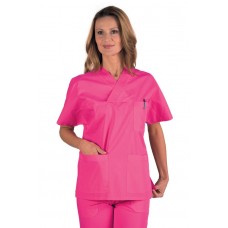 Casacca Collo A V - Cod. 045060 - Fuxia