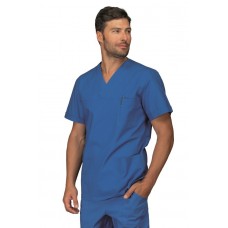 Casacca Collo A V Mezza Manica - Cod. 045906M - Azzurro Ospedale