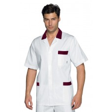 Casacca Peter - Cod. 036103M - Bianco+Bordeaux