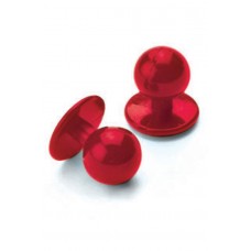 Confezione 10 Bottoni A Pallina Antipanico - Cod. 113007 - Rosso