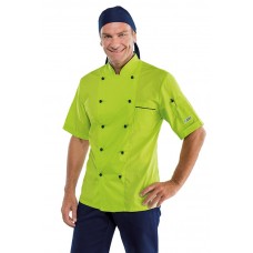 Giacca Cuoco Profilata - Cod. 057026M - Blu+Verde