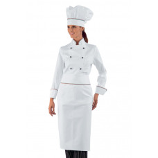 Giacca Lady Chef - Cod. 057510 - Bianco+Italy