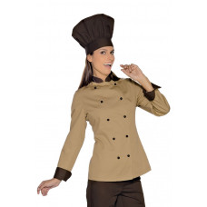 Giacca Lady Chef - Cod. 057615 - Biscotto+Testa di Moro