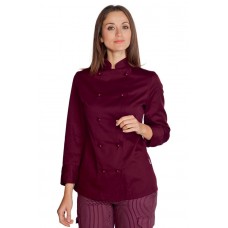 Giacca Lady Chef - Cod. 057503 - Bordeaux