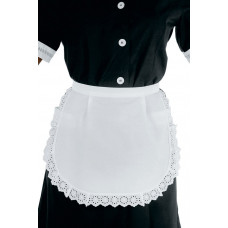 Grembiule Con Pizzo - Cod. 083200 - Bianco